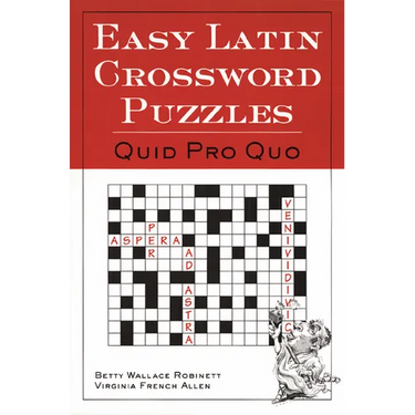 Easy Latin Crossword Puzzles