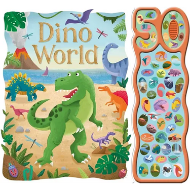 Dino World: With 50 Roar-Some Sound Buttons