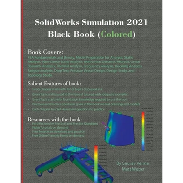 SolidWorks Simulation 2021 Black Book (Colored)