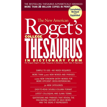 New American Roget's College Thesaurus in Dictionary Form (Revised & Updated)