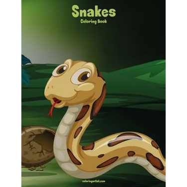 Snakes Coloring Book 1