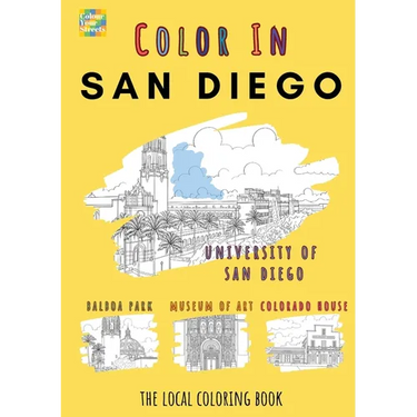 San Diego Coloring Book