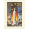 Vintage Lined Notebook New York City, Empire State Building