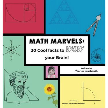 Math Marvels: 30 Cool Facts to Wow Your Brain! (hardcover)