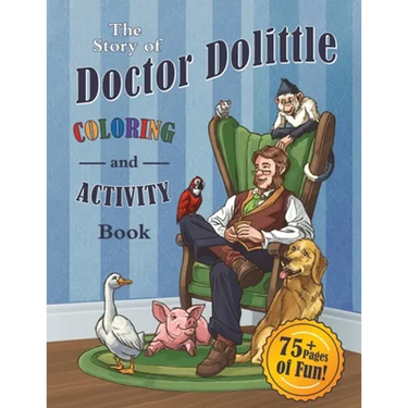 The Story of Doctor Dolittle Coloring and Activity Book