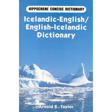 Icelandic-English/English-Icelandic Concise Dictionary