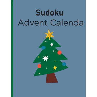 Sudoku Advent Calendar: Christmas holiday Sudoku Puzzles book amazing game in holiday season include Solutions for adults and kids
