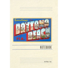 Vintage Lined Notebook Greetings from Daytona Beach, Florida