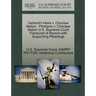 Garland's Heirs V. Choctaw Nation: Pitchlynn V. Choctaw Nation U.S. Supreme Court Transcript of Record with Supporting Pleadings