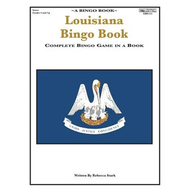 Louisiana Bingo Book: Complete Bingo Game In A Book