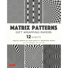 Matrix Patterns Gift Wrapping Papers - 12 Sheets: 18 X 24 Inch (45 X 61 CM) Wrapping Paper