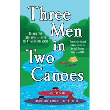 Three Men in Two Canoes