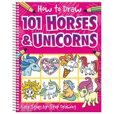 How to Draw 101 Horses and Unicorns