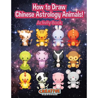How to Draw Chinese Astrology Animals! Activity Book