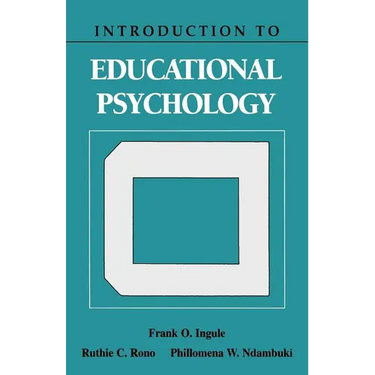 Introduction to Educational Psychology