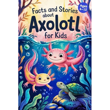 Axolotl Stories With Facts for Kids Ages 6-12: Discover How Axolotls Live, Grow, and Protect Their Home in Ten Amazing Adventures