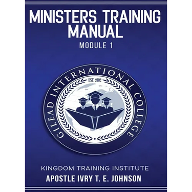 Ministers Training Manual