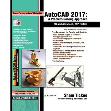 AutoCAD 2017: A Problem-Solving Approach, 3D and Advanced