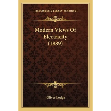 Modern Views Of Electricity (1889)