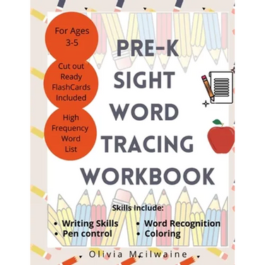Pre-K Dolch Sight Word Tracing