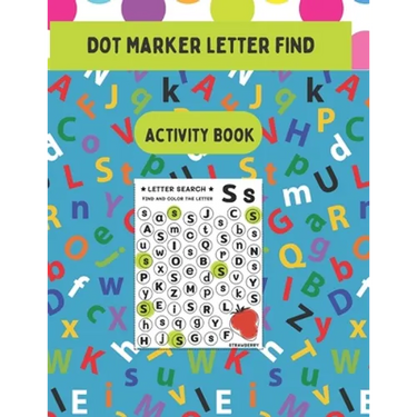 Dot Marker Letter Search Activity Book
