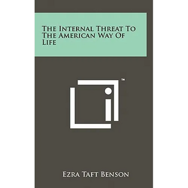 The Internal Threat to the American Way of Life