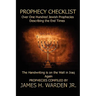 Prophecy Checklist Over One Hundred Bible Prophecies Counting Down to the Second Coming of Jesus Christ