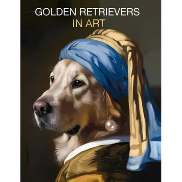 Golden Retrievers in Art: Portraits inspired by iconic masterpieces