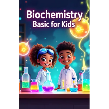 Biochemistry Basic for Kids: A Young Scientist's Guide to DNA, Proteins, Enzymes, Cells, Energy, and the Molecules That Make Life Work
