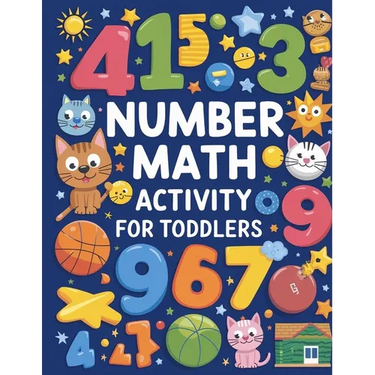 Number Math Activity Book for Toddlers: Math Activity Book for Kids, Math Books for Toddlers