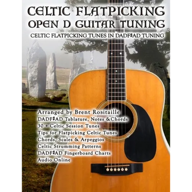 Celtic Flatpicking in Open D Guitar Tuning