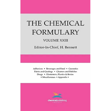 The Chemical Formulary, Volume 23