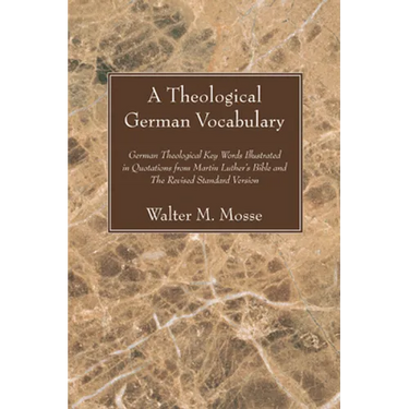 A Theological German Vocabulary