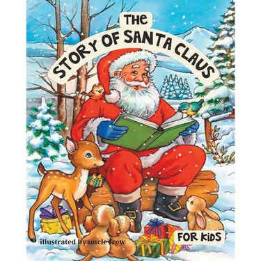 The story of Santa Claus for kids: kids books about Santa Claus (golden book)