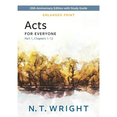 Acts for Everyone, Part 1, Enlarged Print