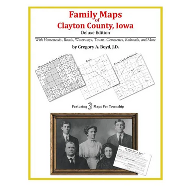 Family Maps of Clayton County, Iowa