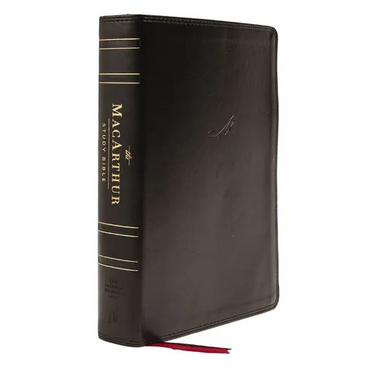 Nasb, MacArthur Study Bible, 2nd Edition, Leathersoft, Black, Comfort Print: Unleashing God's Truth One Verse at a Time
