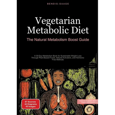 Vegetarian Metabolic Diet: The Natural Metabolism Boost Guide: A 30-Day Metabolism Book for Sustainable Weight Loss Through Plant-Based Foods, Natural