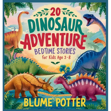 20 Dinosaur Adventure Bedtime Stories For Kids Age 3 - 8
