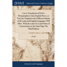 A new Translation of Ovid's Metamorphoses Into English Prose, as Near the Original as the Different Idioms of the Latin and English Languages Will All