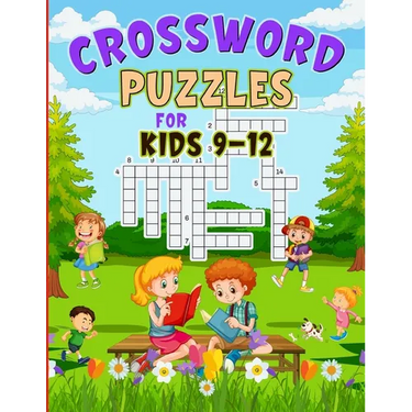 Crossword Puzzles For Kids 9-12: Fun Crosswords for Young Explorers on Their Word Adventures