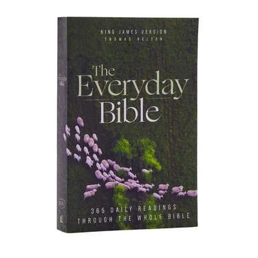 Kjv, the Everyday Bible, Paperback, Red Letter, Comfort Print: 365 Daily Readings Through the Whole Bible