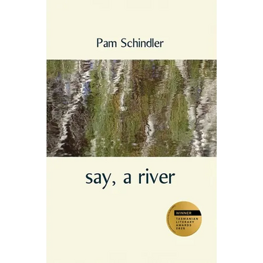 say, a river