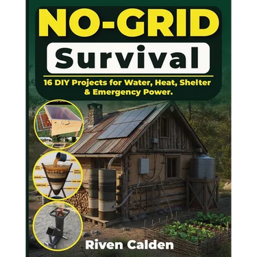 No-grid Survival: 16 DIY Projects for Water, Heat, Shelter, & Emergency Power.