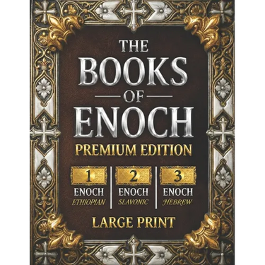 The Books of Enoch: The Complete Collection of Enoch I, II & III PREMIUM EDITION with Large Print, High-Quality Illustrations, and Extra Apocryphal Sc