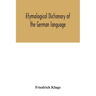Etymological dictionary of the German language