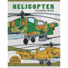 Helicopter Coloring Book for Adults: Large Print Adults Coloring Book Flowers and Mandala Stress Relieving Unique Design