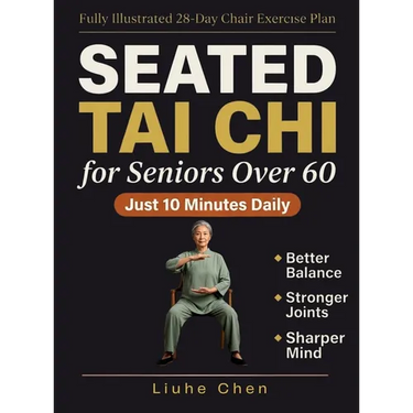 Seated Tai Chi for Seniors Over 60: A Fully Illustrated 28-Day Chair Exercise Plan for Better Balance, Stronger Joints, and a Sharper Mind - Just 10 M