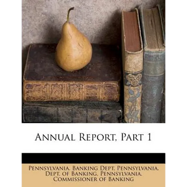 Annual Report, Part 1