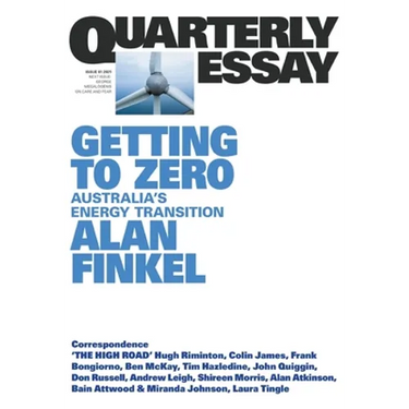 Getting to Zero: Australia's Energy Transition: QE81